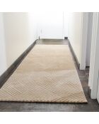 Tapis Bianca 160 beige - 80x300 cm