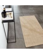 Tapis Bianca 160 beige - 80x150 cm