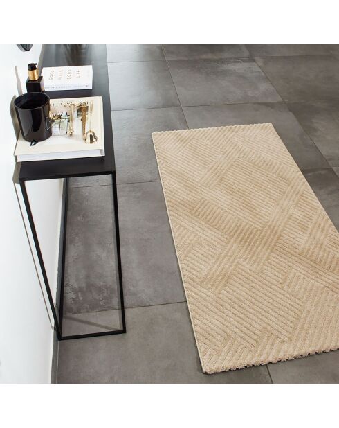 Tapis Bianca 160 beige - 80x150 cm