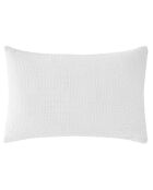 Housse de coussin Labyrinthe blanche