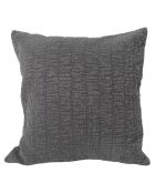 Coussin Sena acier - 45x45 cm