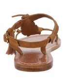 Sandales en Cuir Qarma naturel