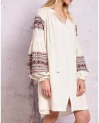 Robe Qelfin écru/off white