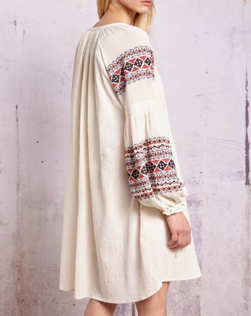 Kleid Qelfin ecru/cremefarben