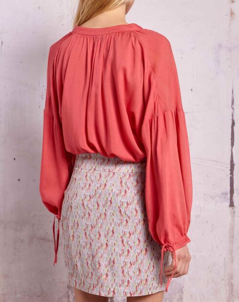 Blouse Qelly pamplemousse