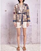 Veste Qercus patchwork multicolore