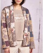 Veste Qercus patchwork multicolore