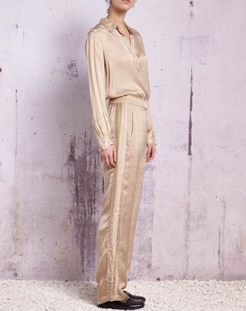 Pantalon Qitos champagne