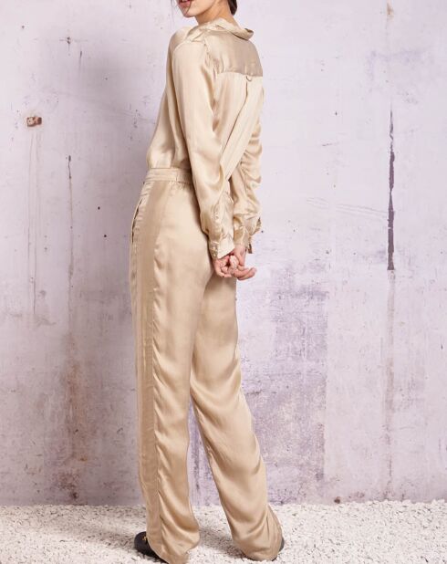 Pantalon Qitos champagne