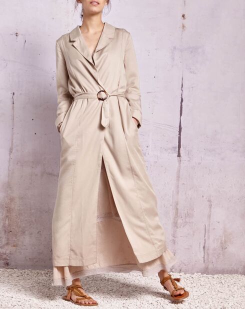 Trench Qorum beige