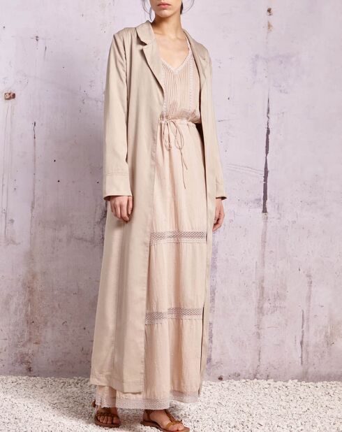 Trench Qorum beige