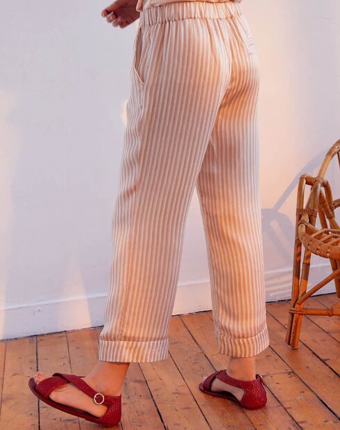 Pantalon Scarlet rose