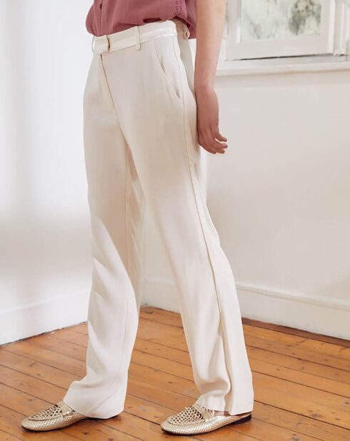 Pantalon Scoty écru/off white