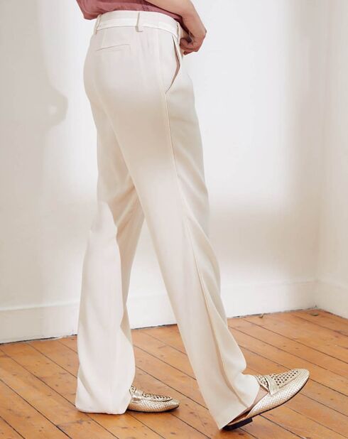 Pantalon Scoty écru/off white
