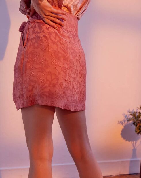 Jupe Silex vieux rose