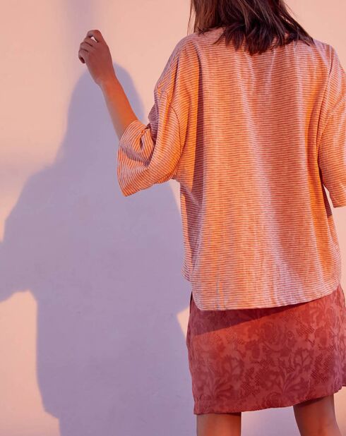 Jupe Silex vieux rose