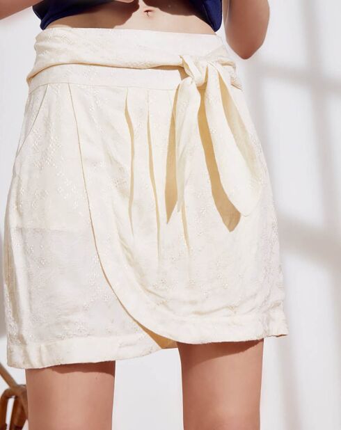 Silex ecru/cremefarbener Rock