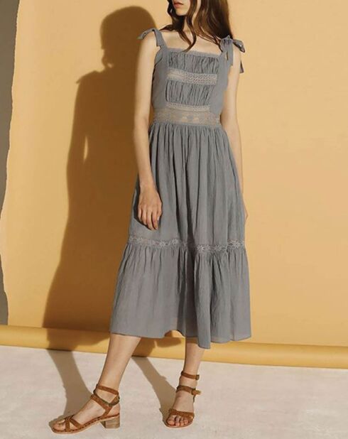 Robe Volcan bleu gris