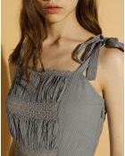 Robe Volcan bleu gris
