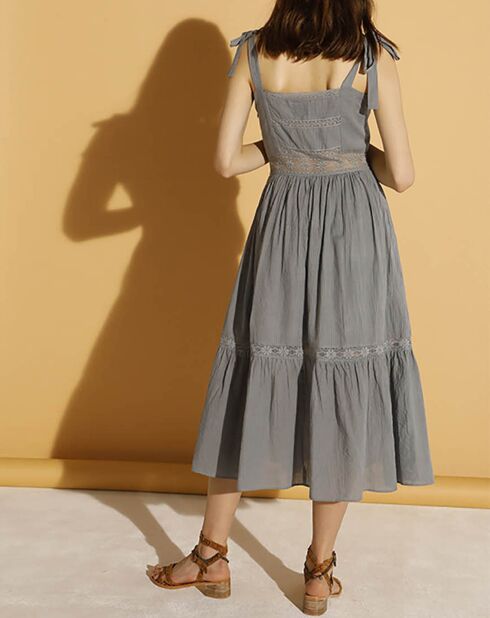 Robe Volcan bleu gris