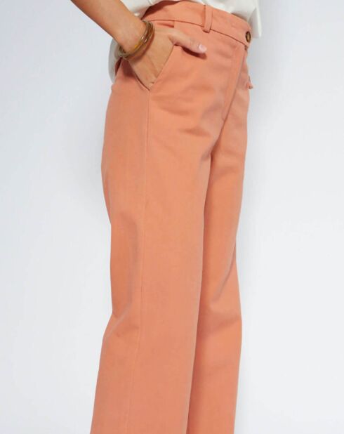 Baxter kastanjebruine broek