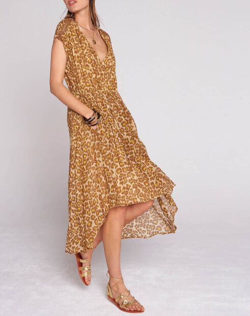 Robe Belma fauve