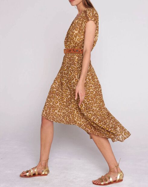 Robe Belma fauve