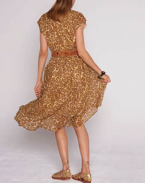 Robe Belma fauve