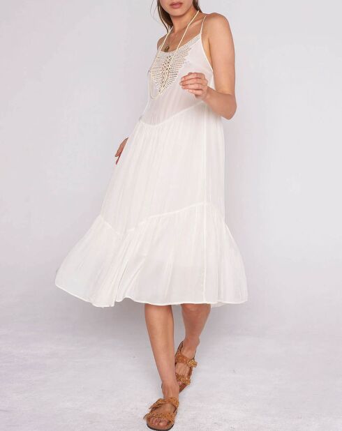 Blum ecru/gebroken witte jurk