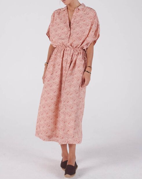 Robe Dalhia écru/off white