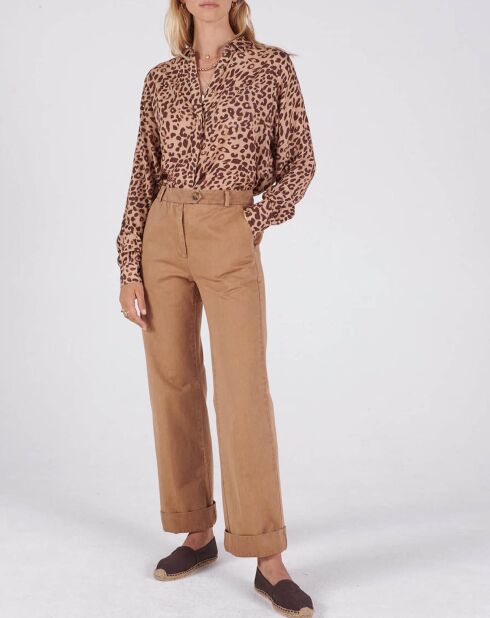 Chemise Dixie beige
