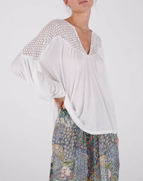 Blouse Doubai écru/off white