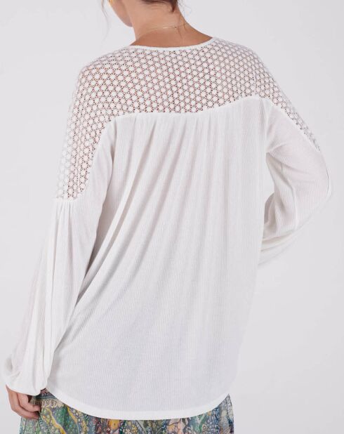 Blouse Doubai écru/off white