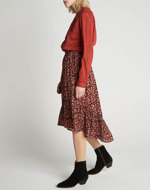 Angele rosafarbener Rock