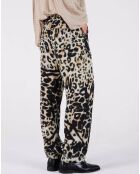 Pantalon Calix beige/noir