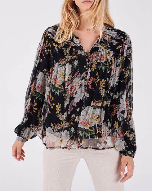Blouse Canada noir