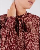 Blouse Cannes framboise