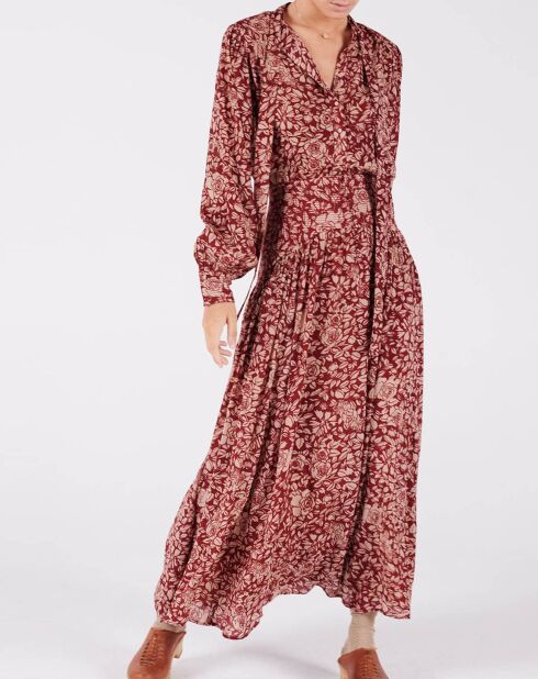 Blouse Cannes framboise