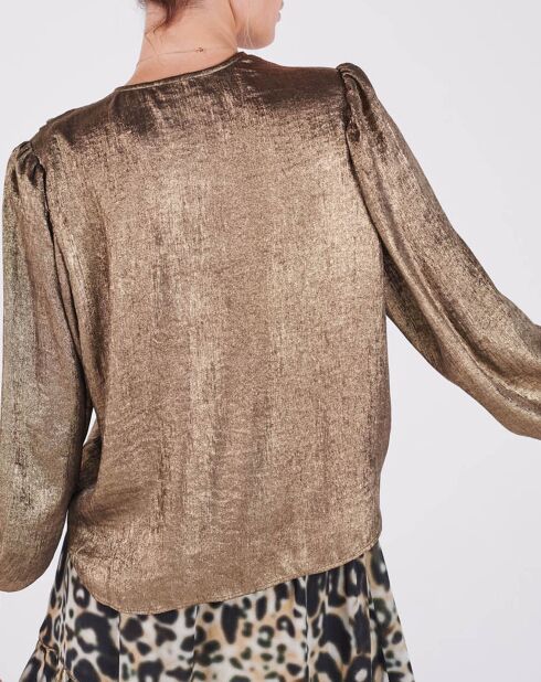 Goldenes Cansu-Oberteil