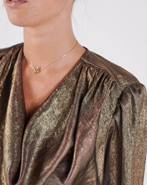 Goldenes Cansu-Oberteil