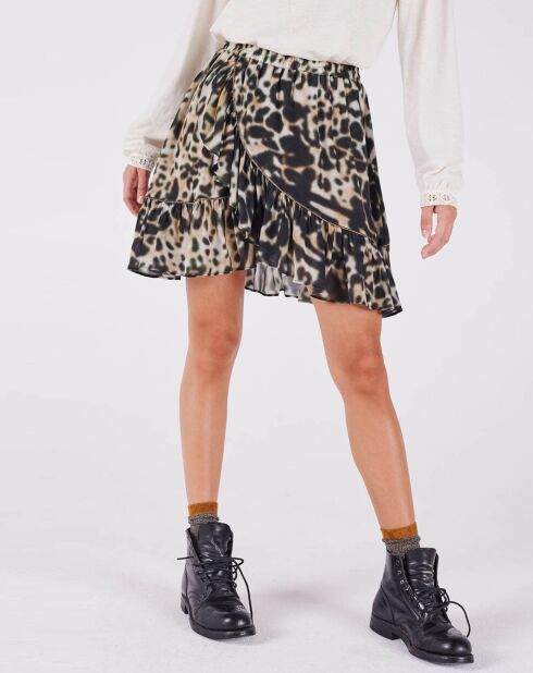 Jupe Caracas beige/noir