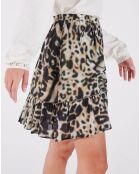 Jupe Caracas beige/noir
