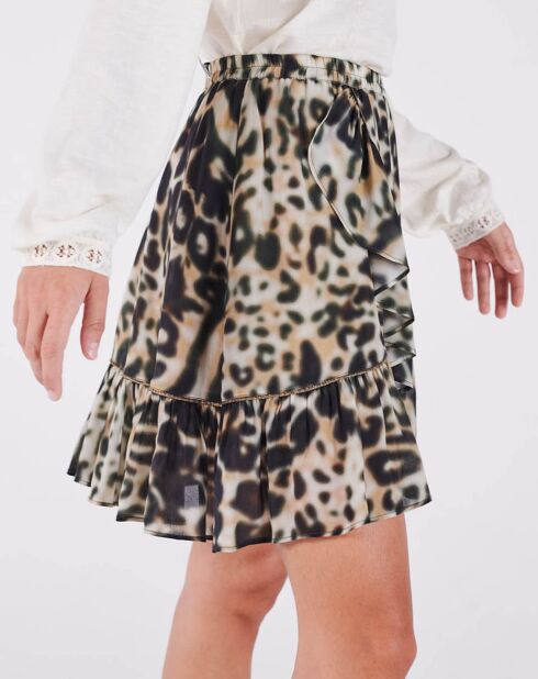 Jupe Caracas beige/noir