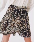 Jupe Caracas beige/noir