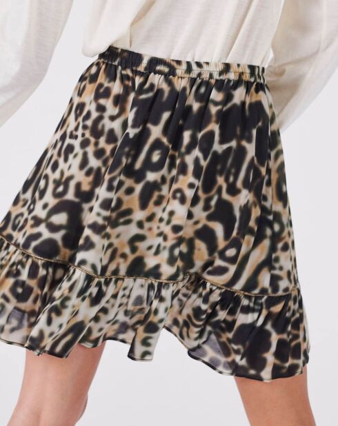 Jupe Caracas beige/noir