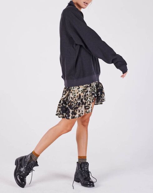 Jupe Caracas beige/noir