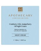 Masque de nuit régénérateur à l'huile de canneberges et huile de baies de genièvre - 50 ml