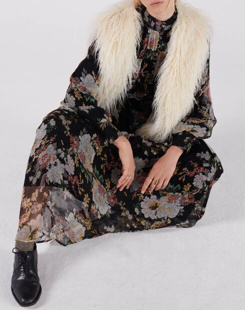 Robe Chiara imprimée noire