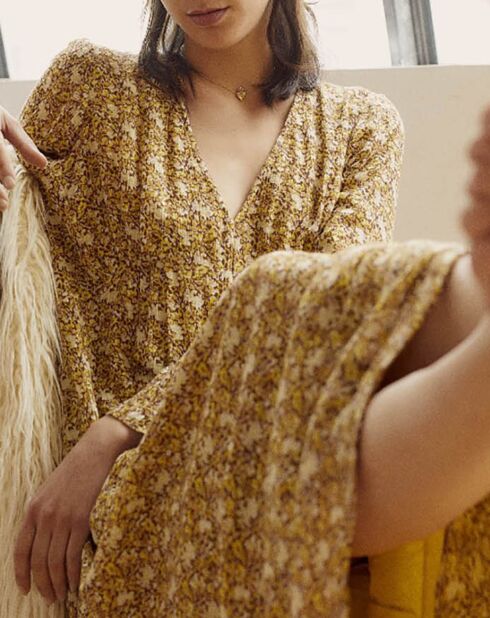 Schokoladenfarbenes Eclair-Kleid