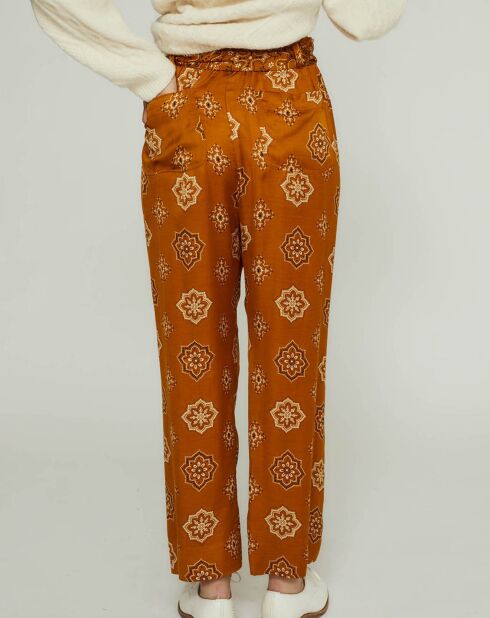 Pantalon Eliot camel